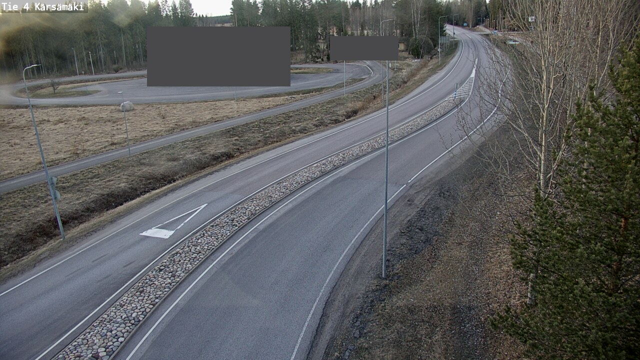 Weather Camera Image Road 4 Kärsämäki, Kärsämäki, Pohjois-Pohjanmaa