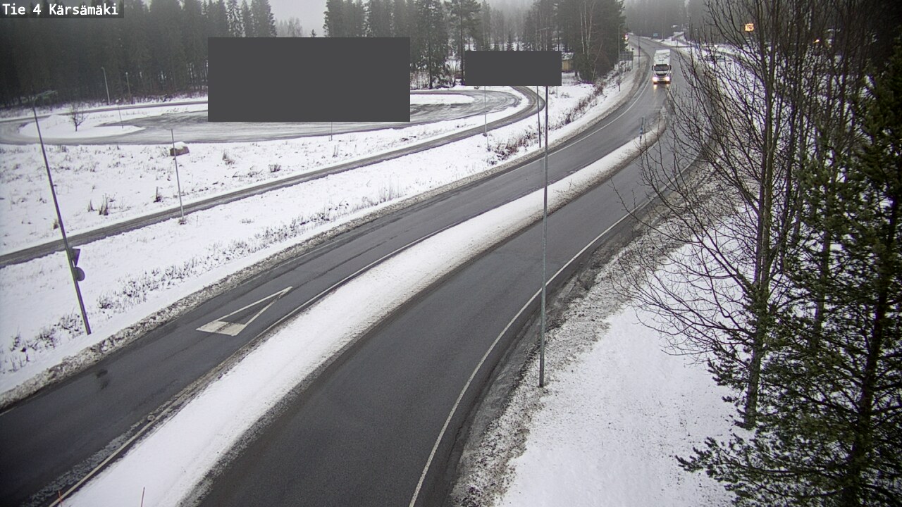 Weather Camera Image Road 4 Kärsämäki, Kärsämäki, Pohjois-Pohjanmaa