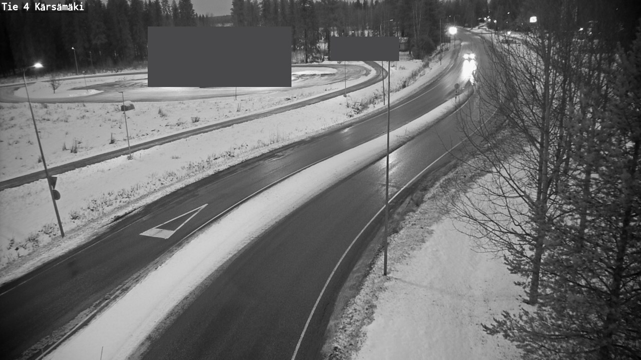 Weather Camera Image Road 4 Kärsämäki, Kärsämäki, Pohjois-Pohjanmaa