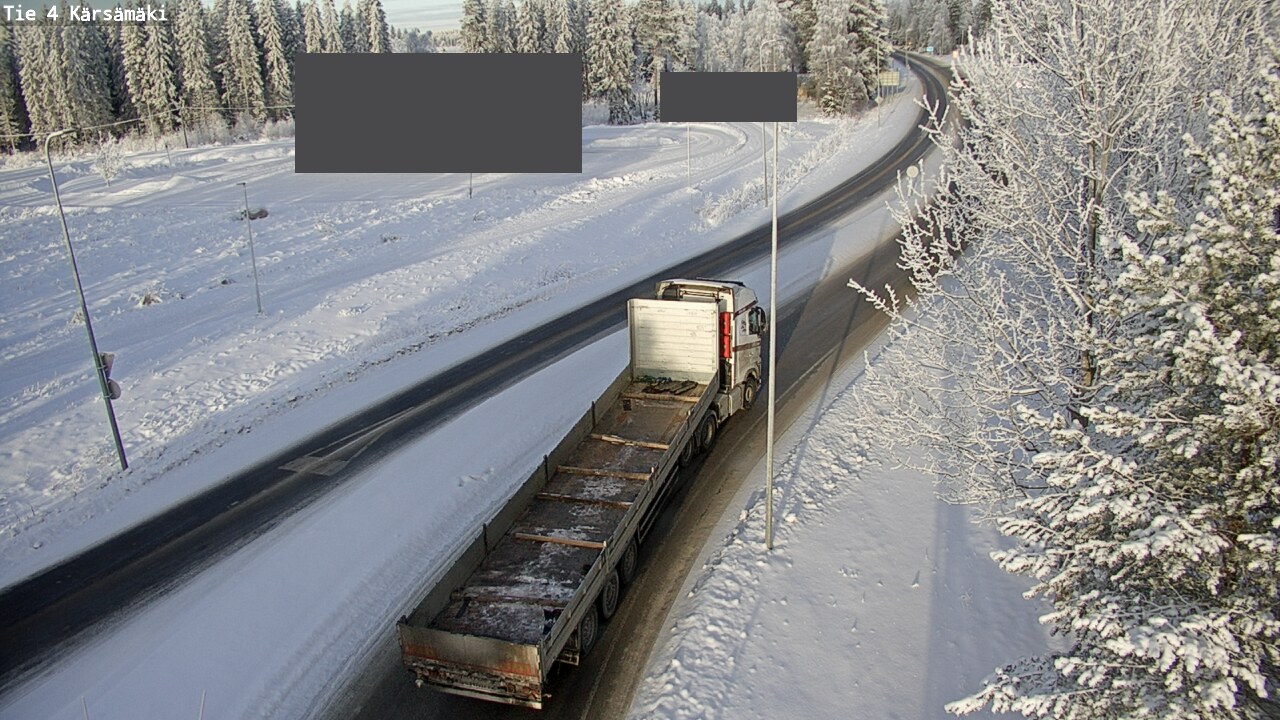 Weather Camera Image Road 4 Kärsämäki, Kärsämäki, Pohjois-Pohjanmaa