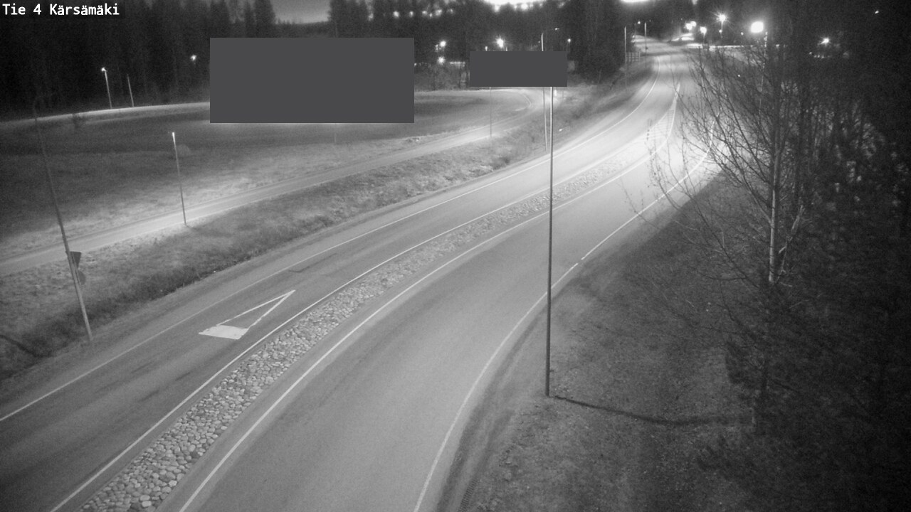 Weather Camera Image Road 4 Kärsämäki, Kärsämäki, Pohjois-Pohjanmaa