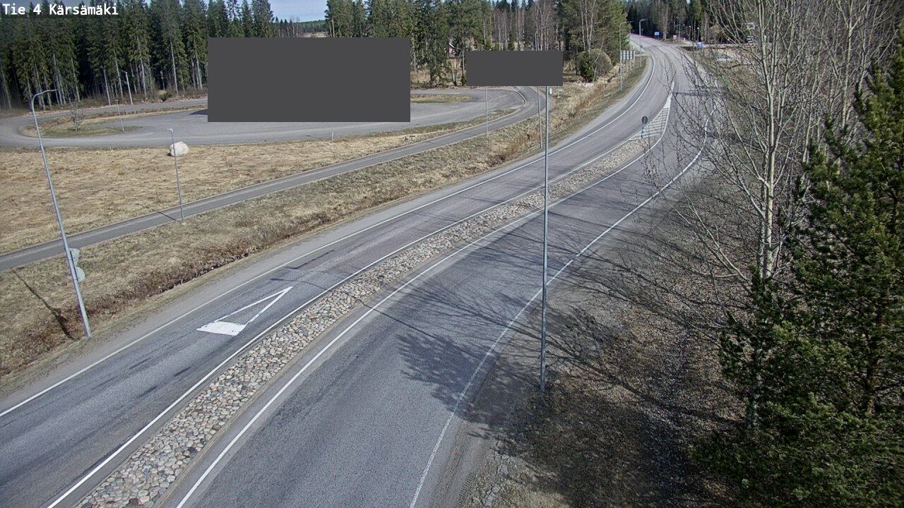 Weather Camera Image Väg 4 Kärsämäki, Kärsämäki, Pohjois-Pohjanmaa