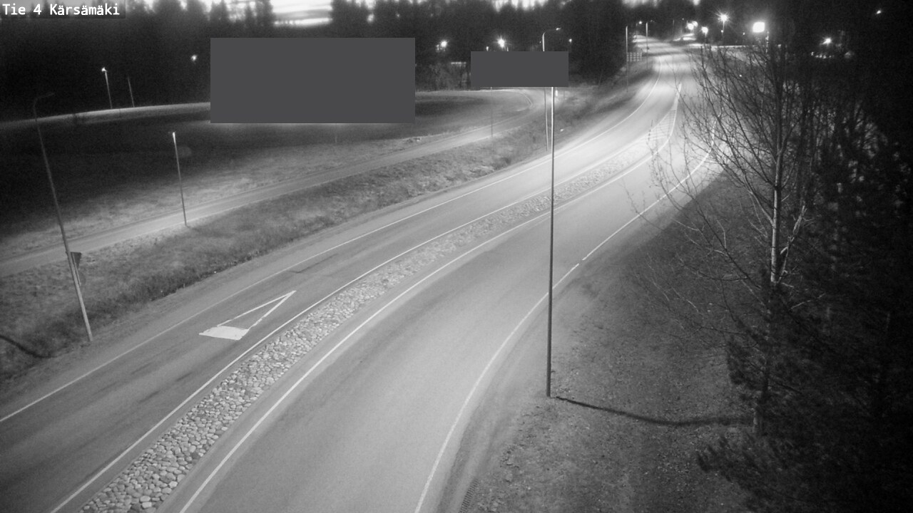 Weather Camera Image Road 4 Kärsämäki, Kärsämäki, Pohjois-Pohjanmaa