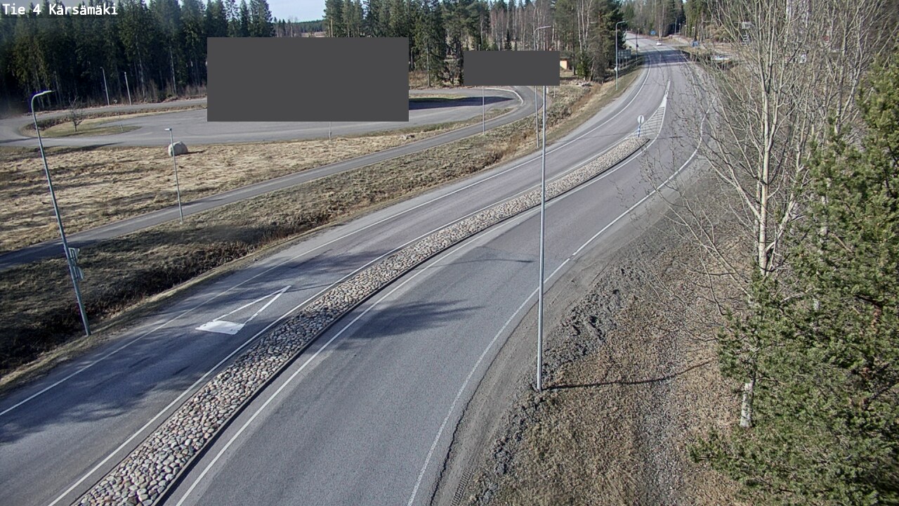 Weather Camera Image Road 4 Kärsämäki, Kärsämäki, Pohjois-Pohjanmaa