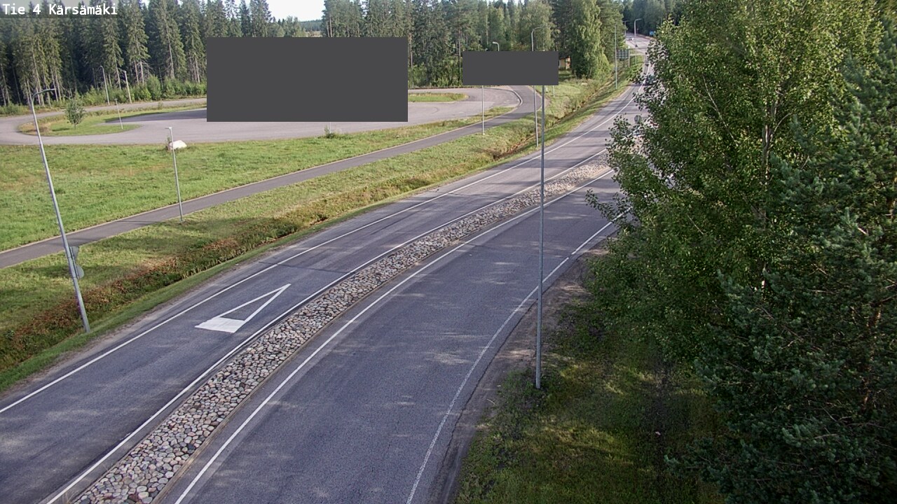Weather Camera Image Road 4 Kärsämäki, Kärsämäki, Pohjois-Pohjanmaa