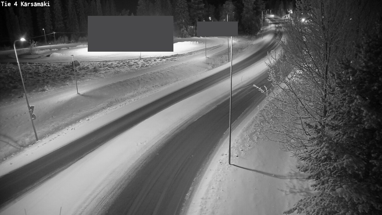 Weather Camera Image Road 4 Kärsämäki, Kärsämäki, Pohjois-Pohjanmaa