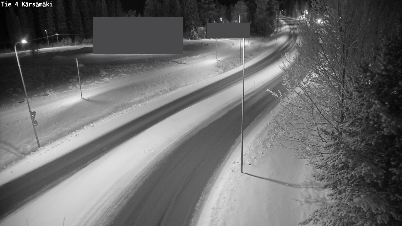 Weather Camera Image Road 4 Kärsämäki, Kärsämäki, Pohjois-Pohjanmaa