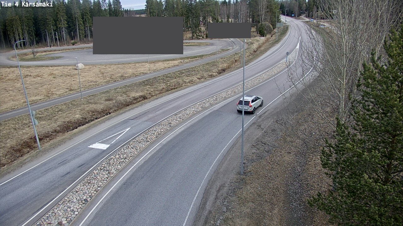Weather Camera Image Väg 4 Kärsämäki, Kärsämäki, Pohjois-Pohjanmaa