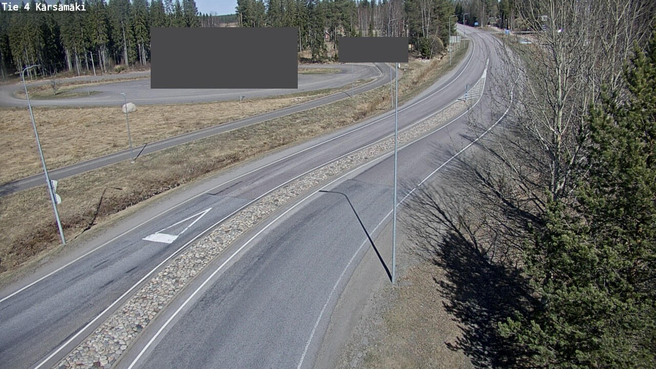 Weather Camera Image Väg 4 Kärsämäki, Kärsämäki, Pohjois-Pohjanmaa