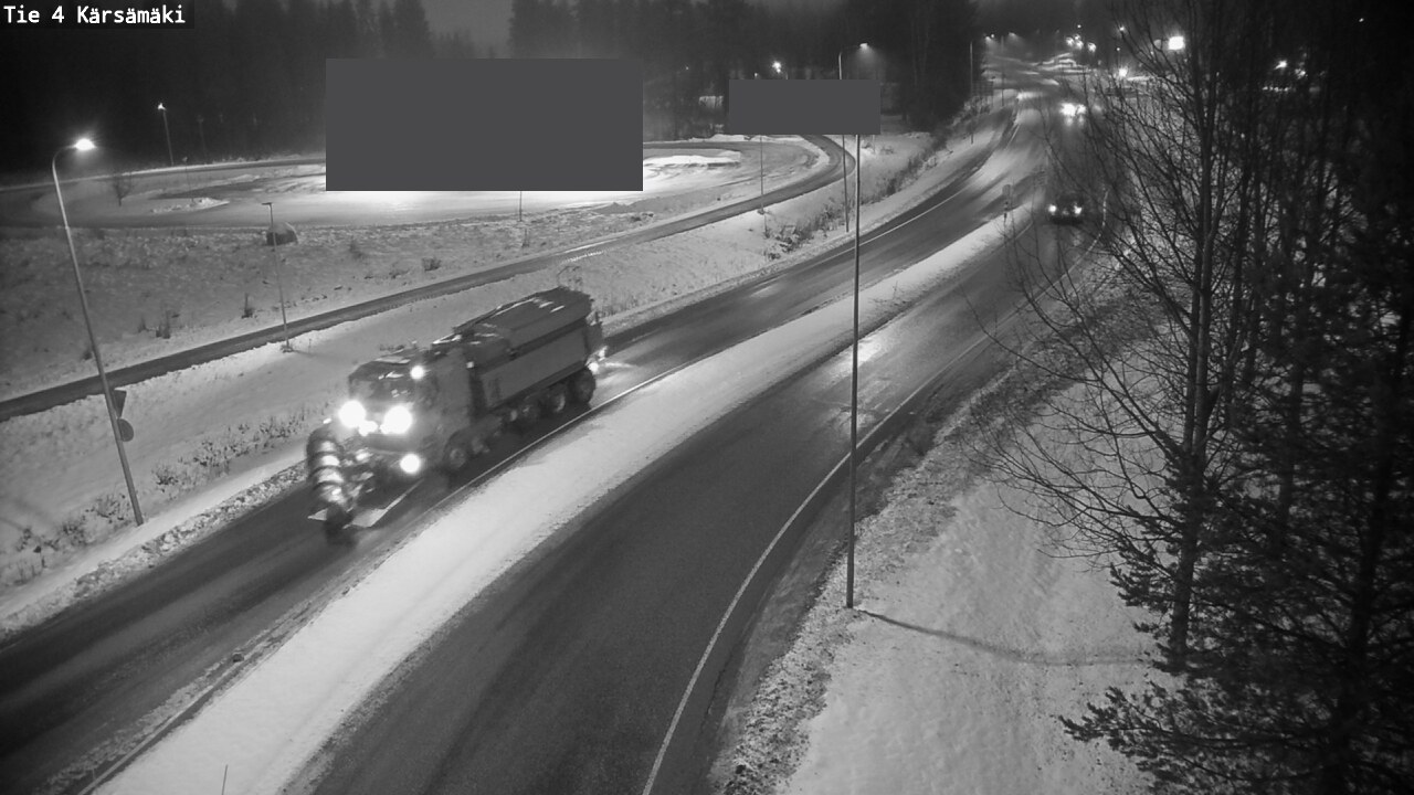 Weather Camera Image Road 4 Kärsämäki, Kärsämäki, Pohjois-Pohjanmaa