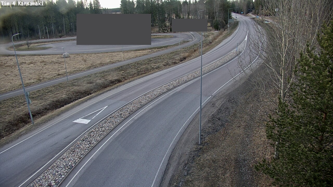 Weather Camera Image Road 4 Kärsämäki, Kärsämäki, Pohjois-Pohjanmaa