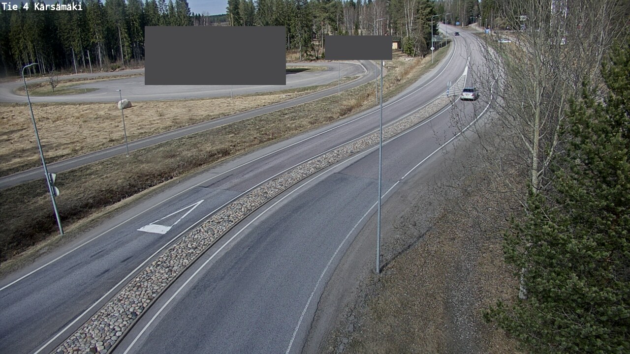 Weather Camera Image Väg 4 Kärsämäki, Kärsämäki, Pohjois-Pohjanmaa