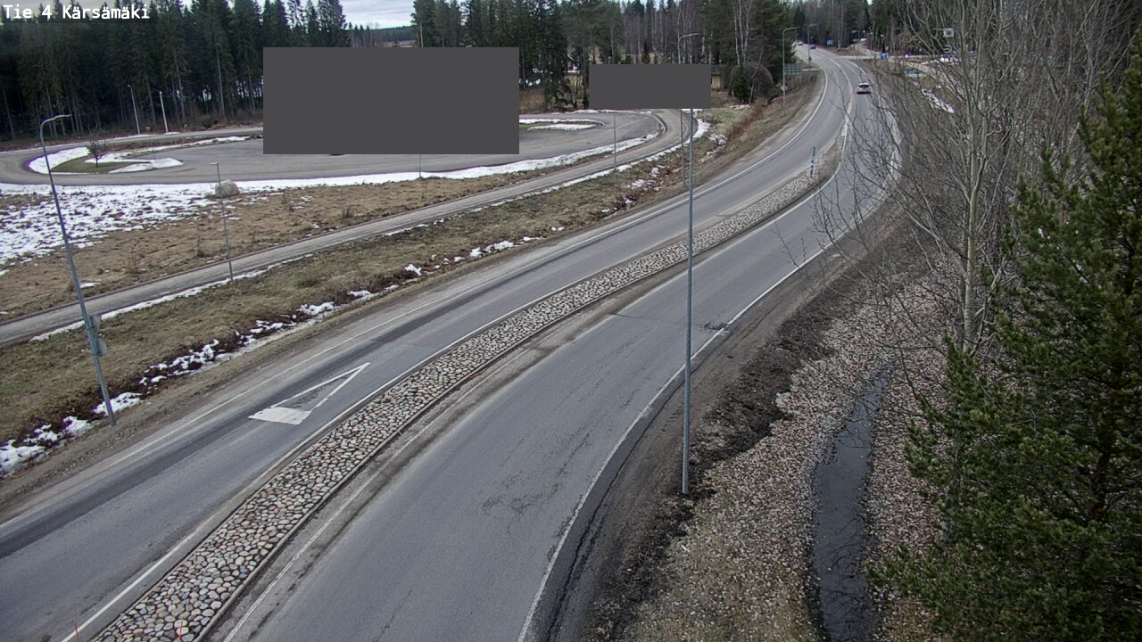 Weather Camera Image Road 4 Kärsämäki, Kärsämäki, Pohjois-Pohjanmaa