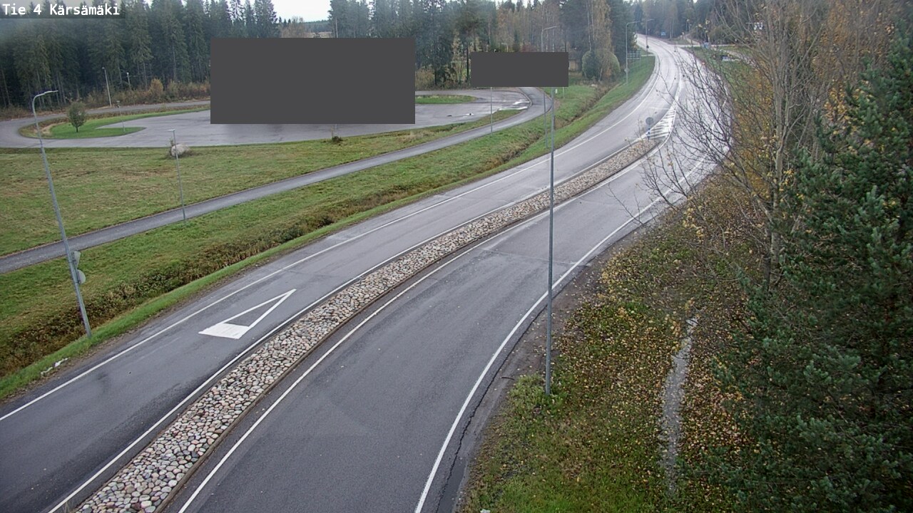 Weather Camera Image Väg 4 Kärsämäki, Kärsämäki, Pohjois-Pohjanmaa