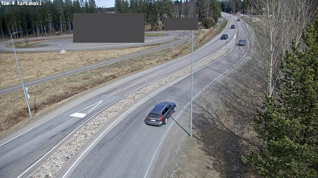 Weather Camera Image Väg 4 Kärsämäki, Kärsämäki, Pohjois-Pohjanmaa
