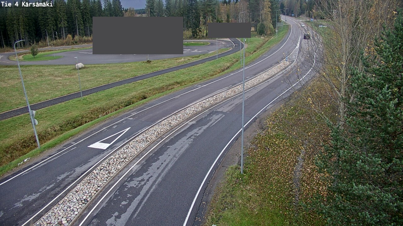 Weather Camera Image Väg 4 Kärsämäki, Kärsämäki, Pohjois-Pohjanmaa