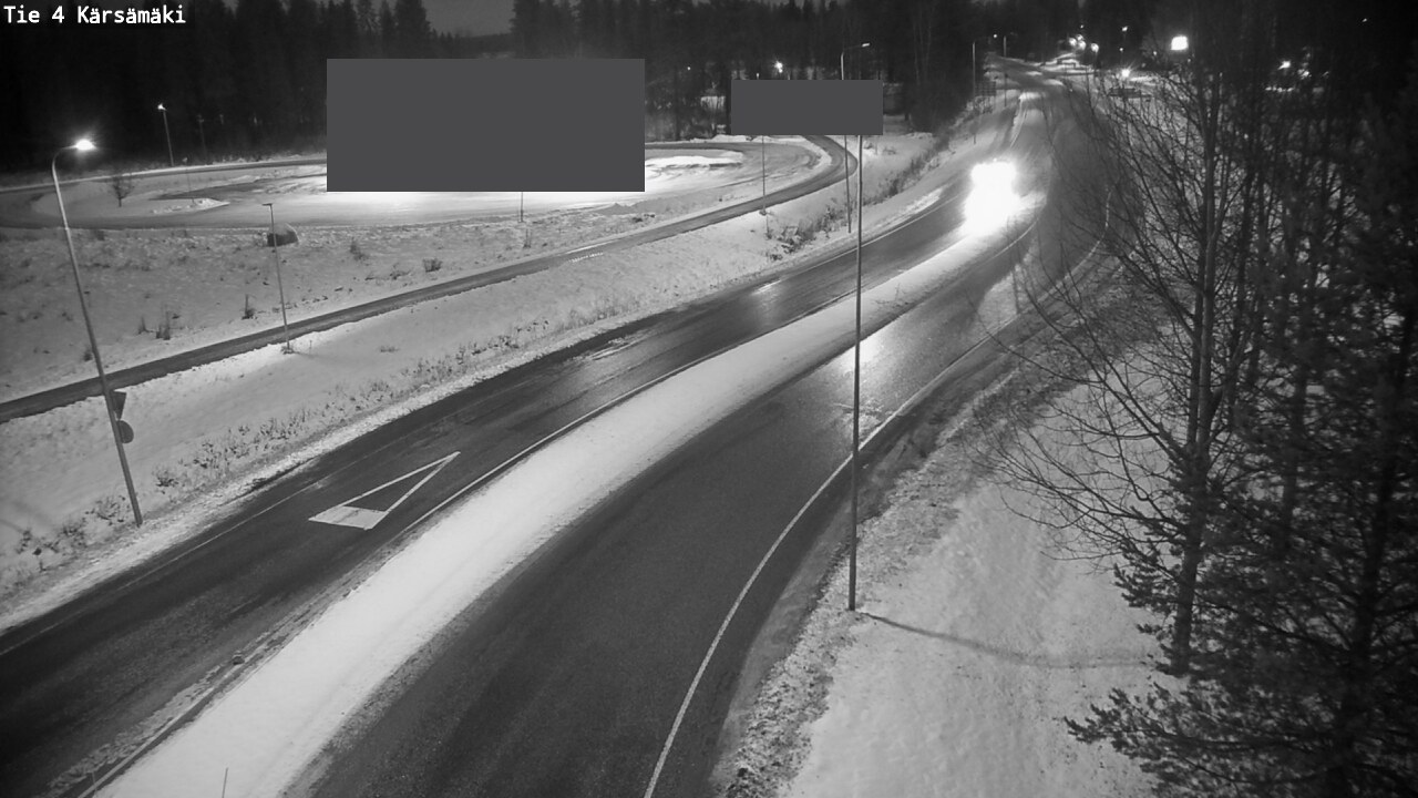 Weather Camera Image Road 4 Kärsämäki, Kärsämäki, Pohjois-Pohjanmaa