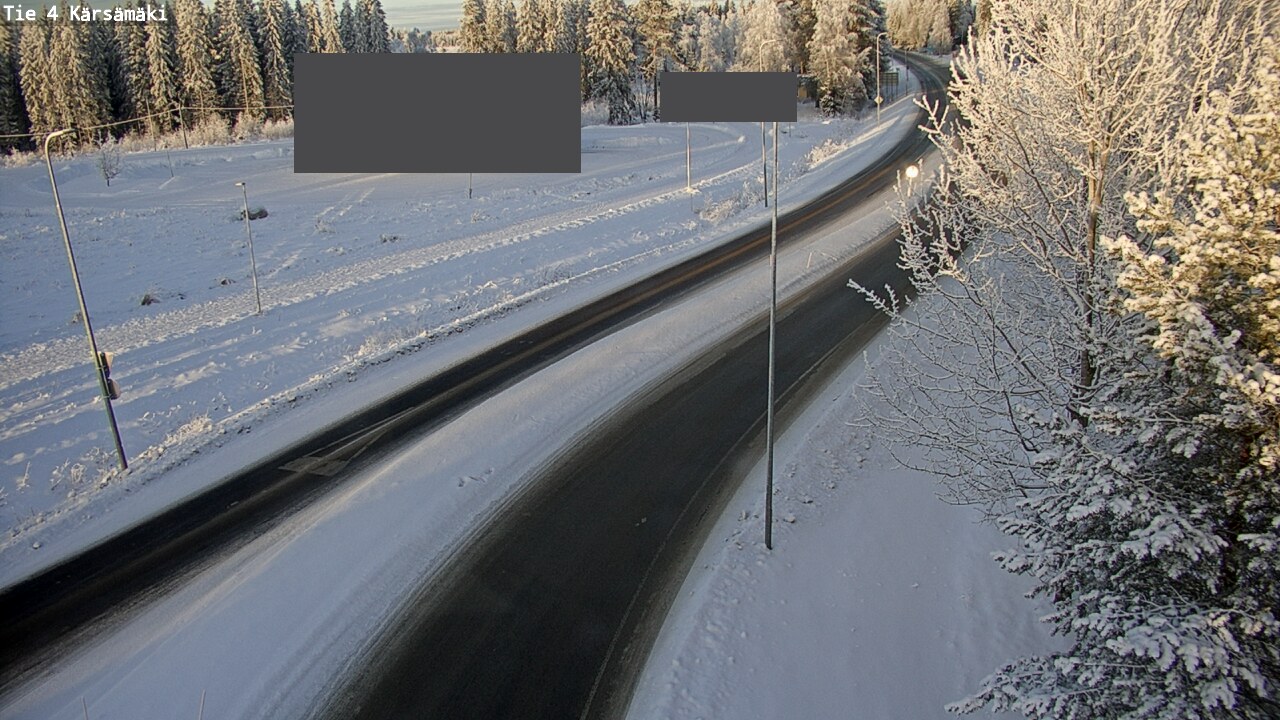 Weather Camera Image Road 4 Kärsämäki, Kärsämäki, Pohjois-Pohjanmaa