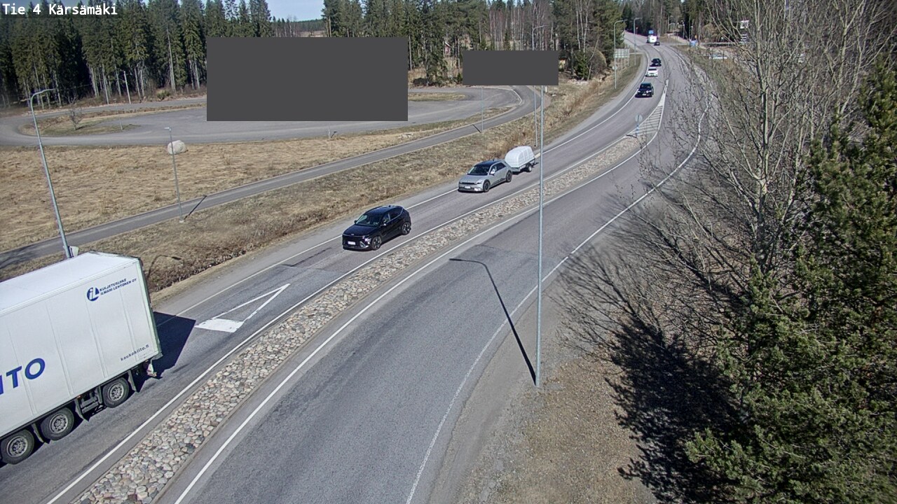 Weather Camera Image Road 4 Kärsämäki, Kärsämäki, Pohjois-Pohjanmaa