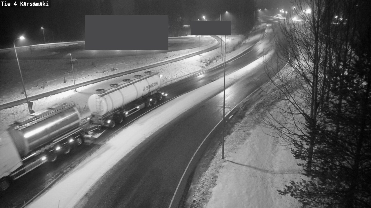 Weather Camera Image Road 4 Kärsämäki, Kärsämäki, Pohjois-Pohjanmaa