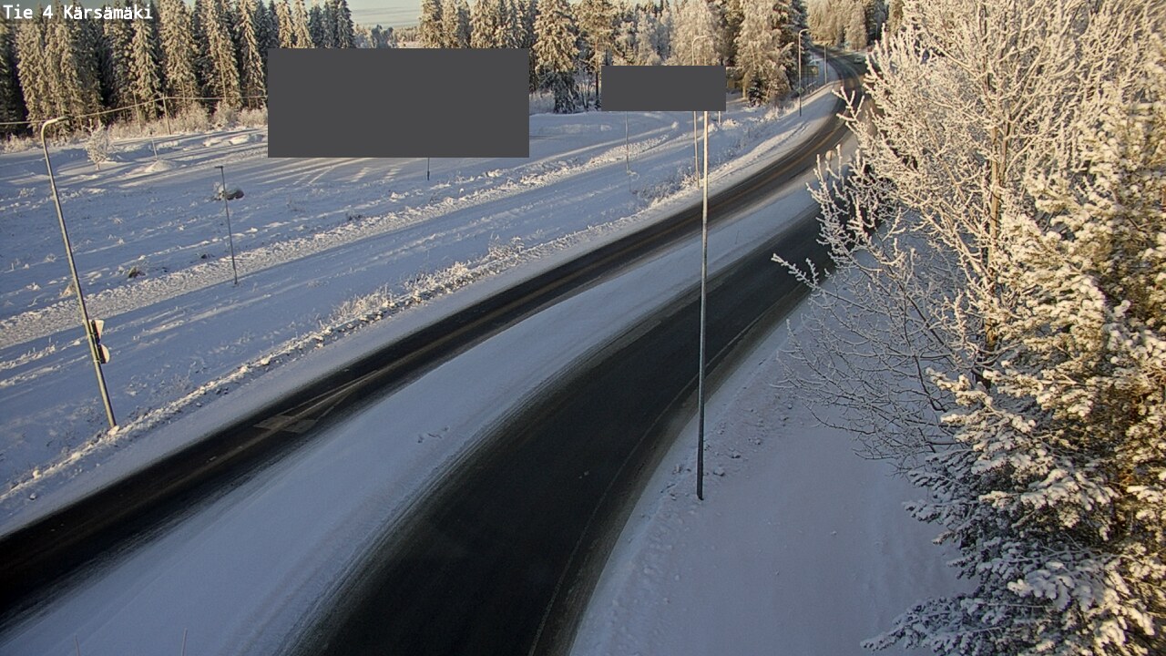 Weather Camera Image Road 4 Kärsämäki, Kärsämäki, Pohjois-Pohjanmaa