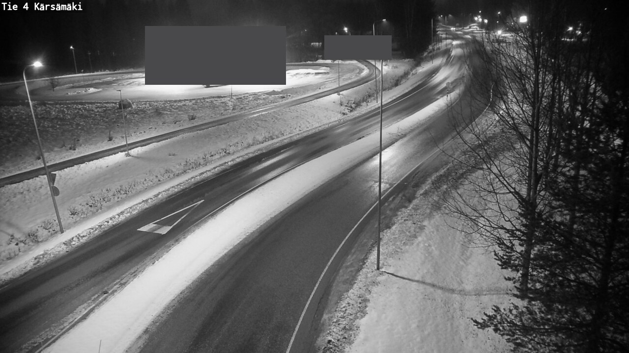 Weather Camera Image Road 4 Kärsämäki, Kärsämäki, Pohjois-Pohjanmaa