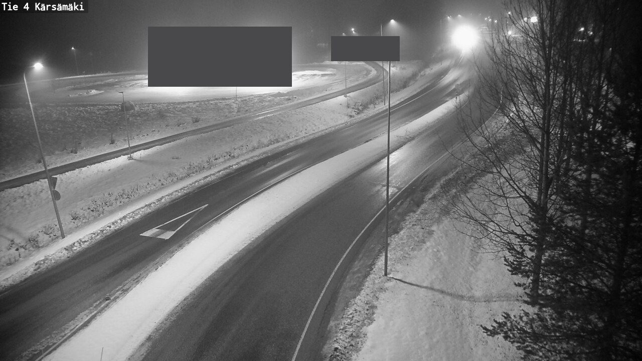 Weather Camera Image Road 4 Kärsämäki, Kärsämäki, Pohjois-Pohjanmaa