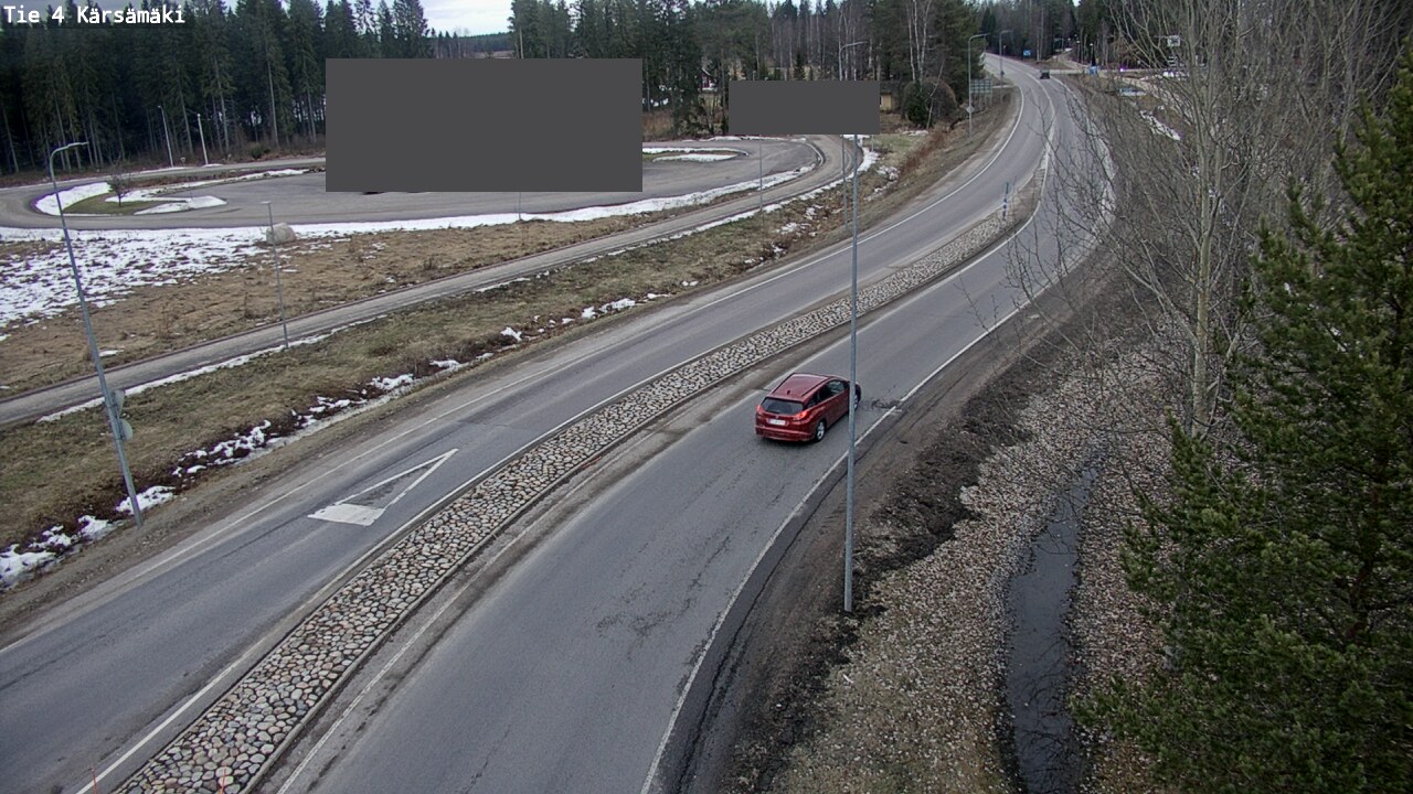 Weather Camera Image Road 4 Kärsämäki, Kärsämäki, Pohjois-Pohjanmaa