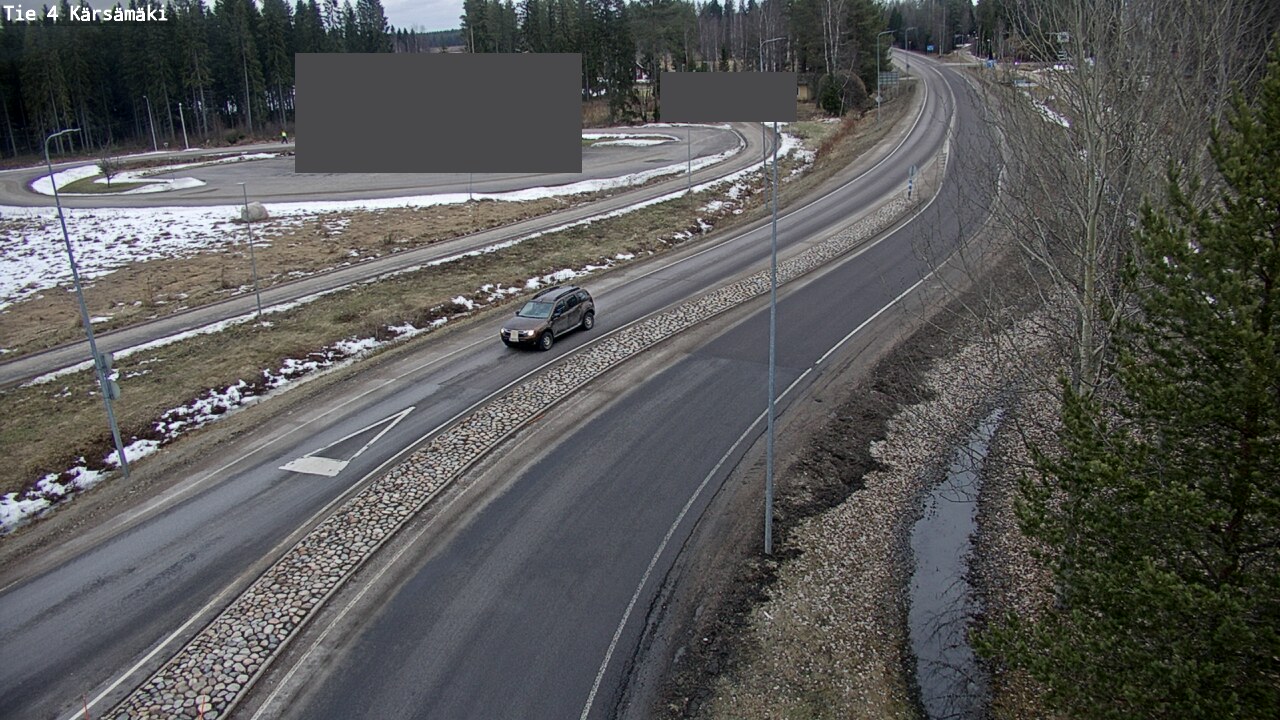 Weather Camera Image Väg 4 Kärsämäki, Kärsämäki, Pohjois-Pohjanmaa