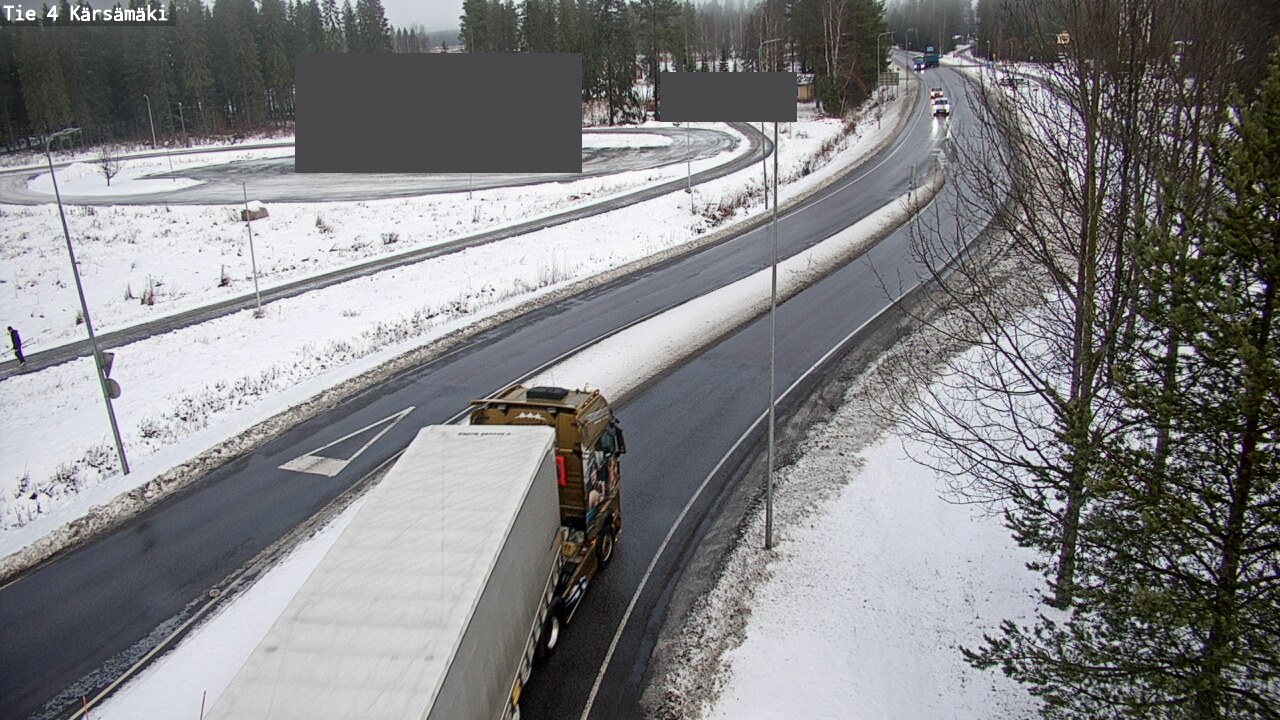 Weather Camera Image Road 4 Kärsämäki, Kärsämäki, Pohjois-Pohjanmaa