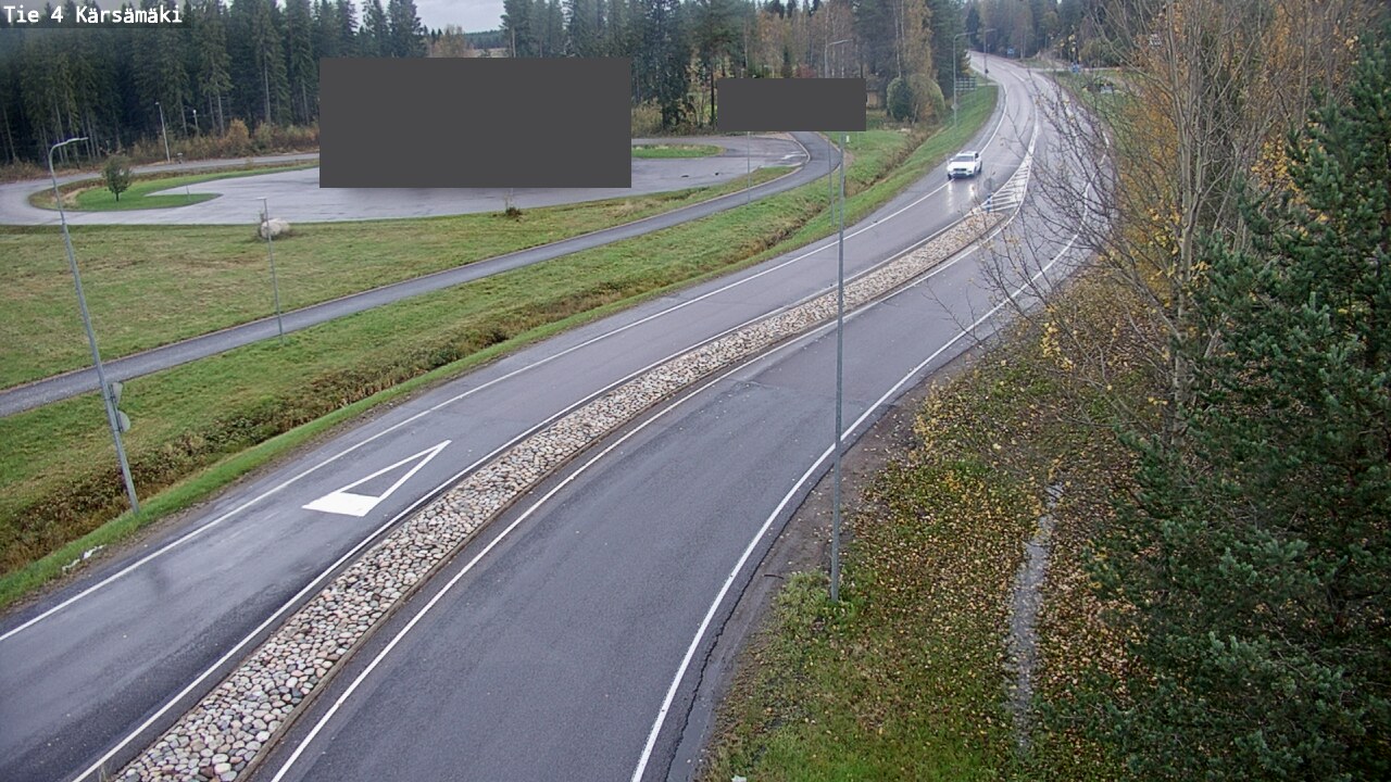 Weather Camera Image Väg 4 Kärsämäki, Kärsämäki, Pohjois-Pohjanmaa