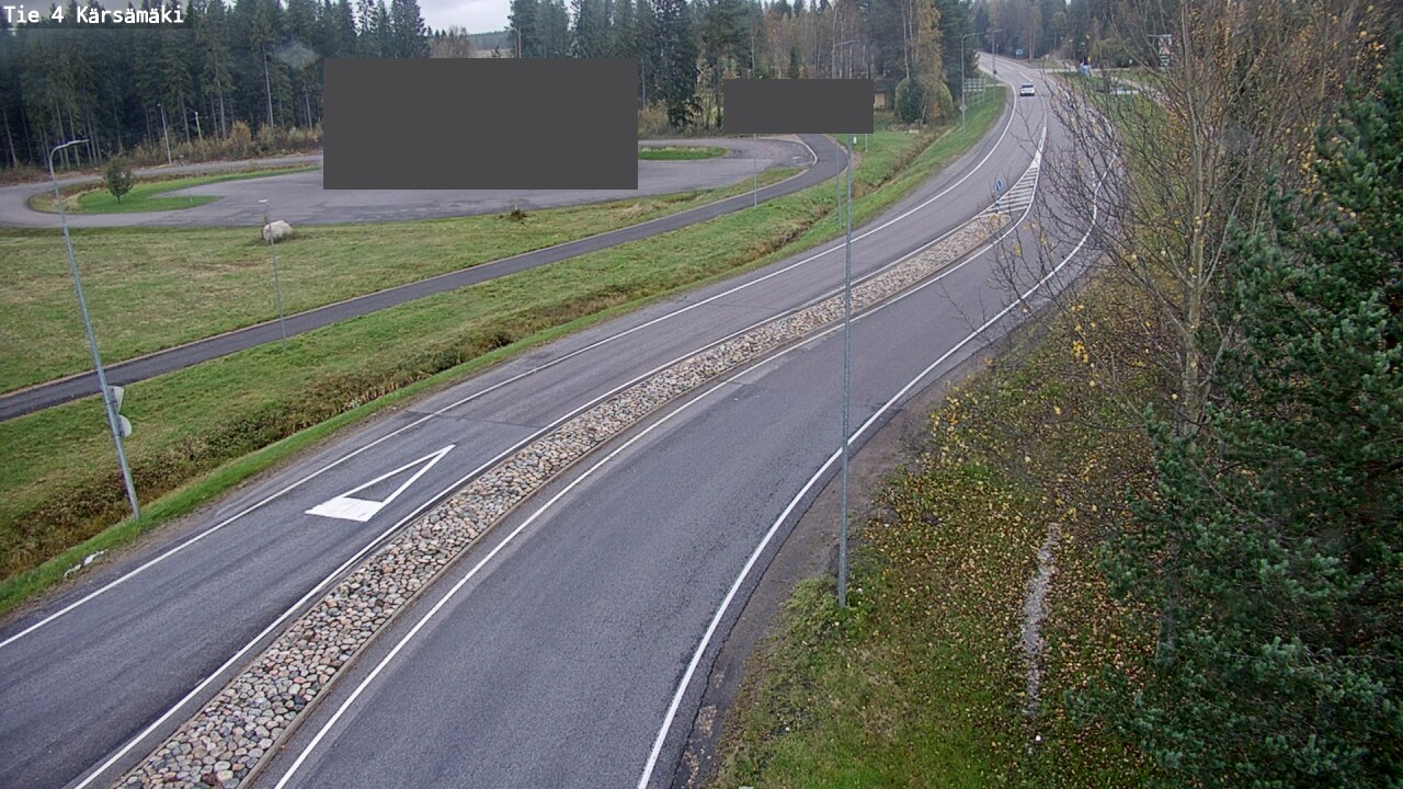 Weather Camera Image Väg 4 Kärsämäki, Kärsämäki, Pohjois-Pohjanmaa