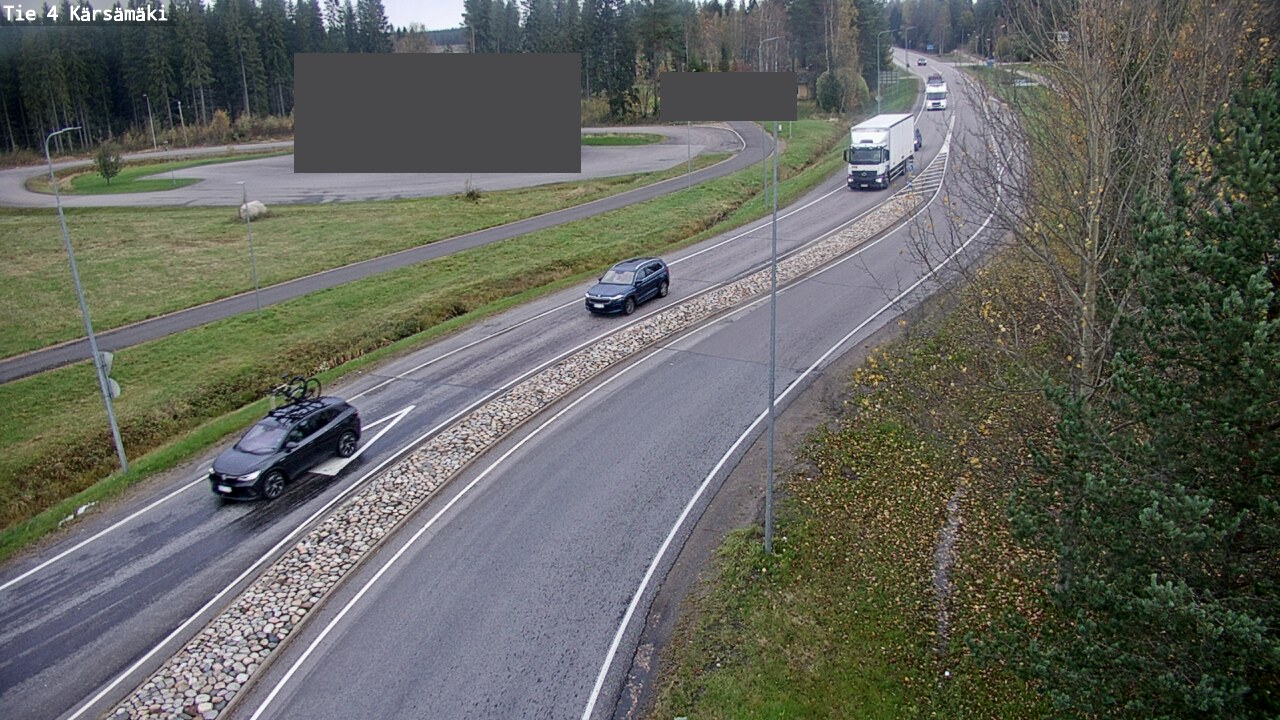 Weather Camera Image Väg 4 Kärsämäki, Kärsämäki, Pohjois-Pohjanmaa