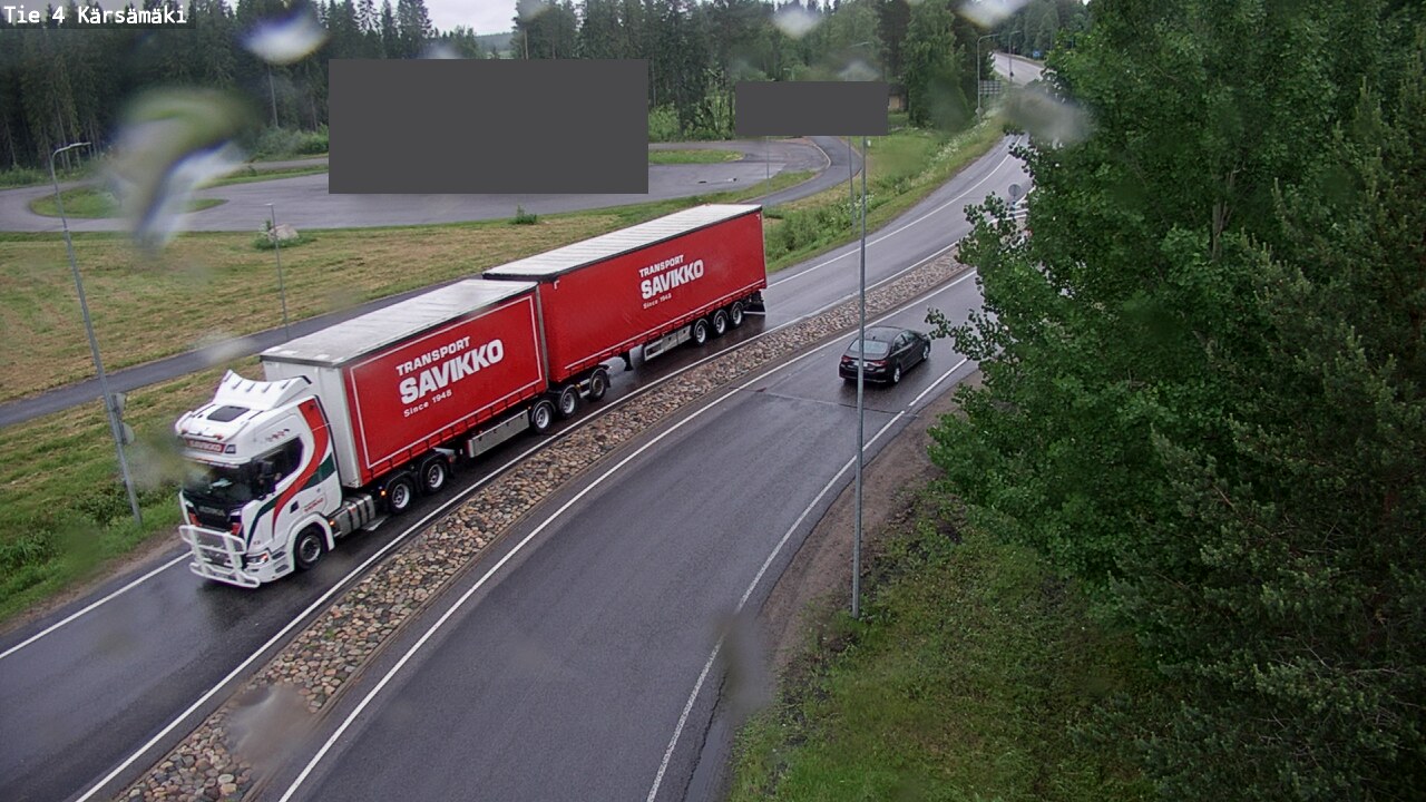 Weather Camera Image Road 4 Kärsämäki, Kärsämäki, Pohjois-Pohjanmaa