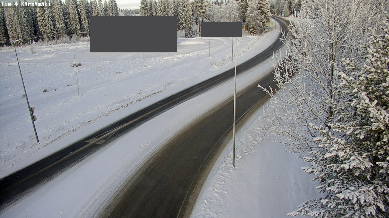 Weather Camera Image Road 4 Kärsämäki, Kärsämäki, Pohjois-Pohjanmaa
