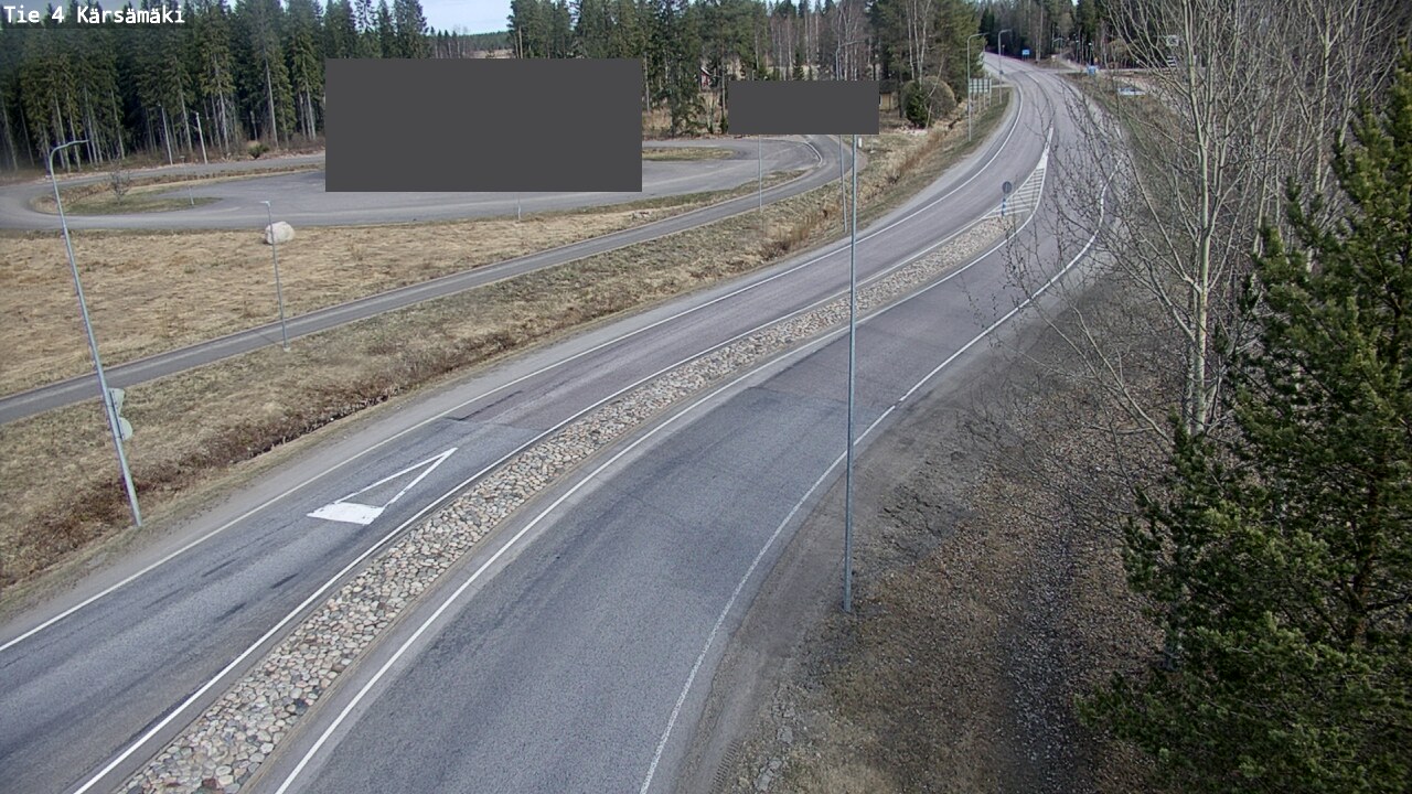 Weather Camera Image Väg 4 Kärsämäki, Kärsämäki, Pohjois-Pohjanmaa