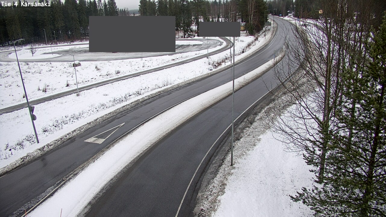 Weather Camera Image Road 4 Kärsämäki, Kärsämäki, Pohjois-Pohjanmaa