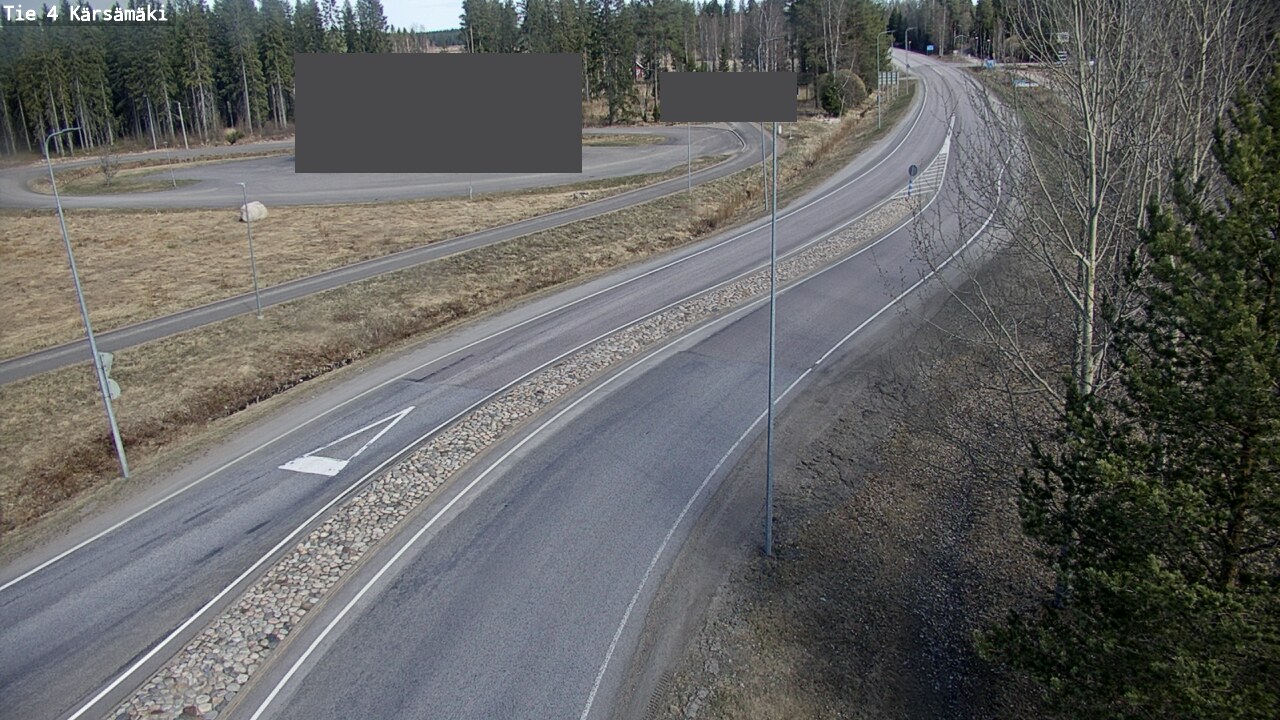 Weather Camera Image Väg 4 Kärsämäki, Kärsämäki, Pohjois-Pohjanmaa