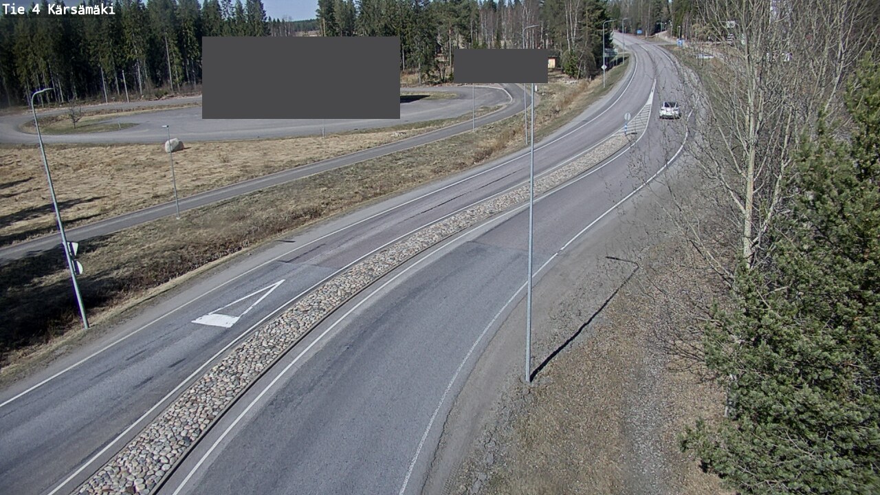 Weather Camera Image Väg 4 Kärsämäki, Kärsämäki, Pohjois-Pohjanmaa