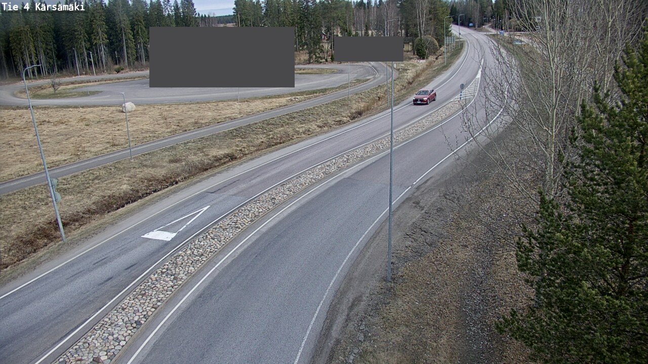 Weather Camera Image Väg 4 Kärsämäki, Kärsämäki, Pohjois-Pohjanmaa