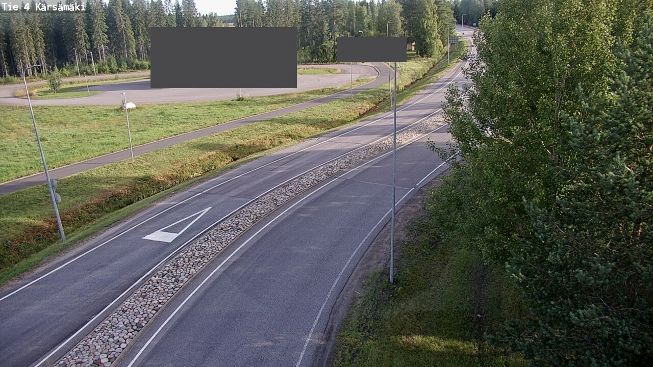 Weather Camera Image Road 4 Kärsämäki, Kärsämäki, Pohjois-Pohjanmaa