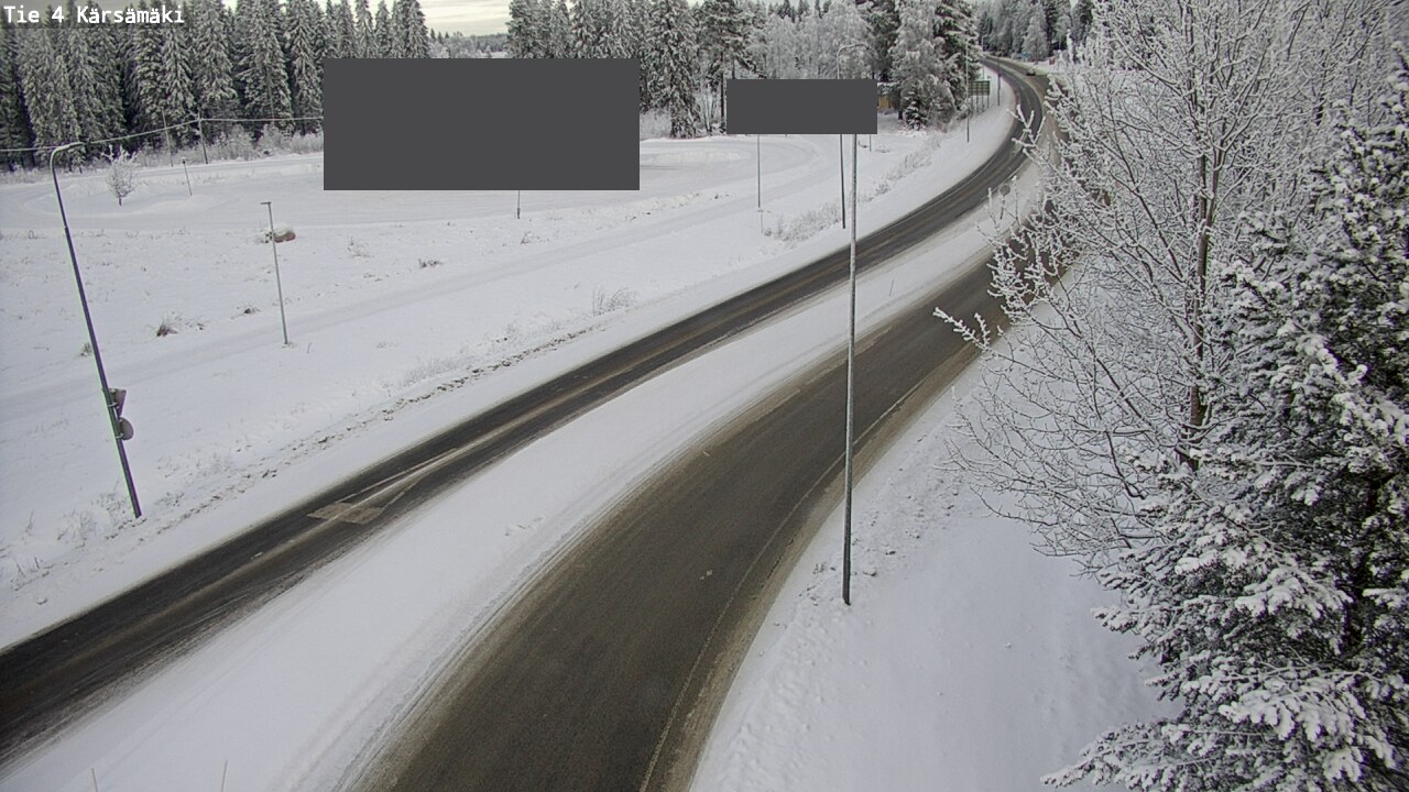 Weather Camera Image Road 4 Kärsämäki, Kärsämäki, Pohjois-Pohjanmaa
