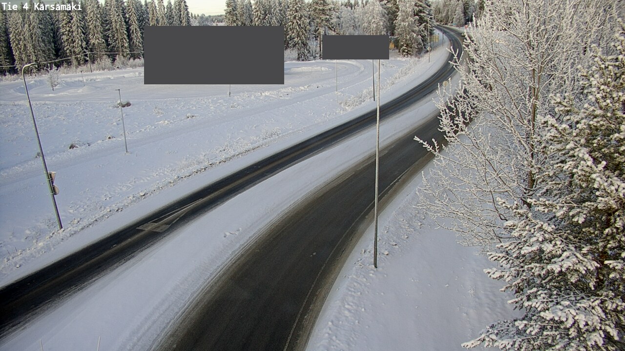 Weather Camera Image Road 4 Kärsämäki, Kärsämäki, Pohjois-Pohjanmaa