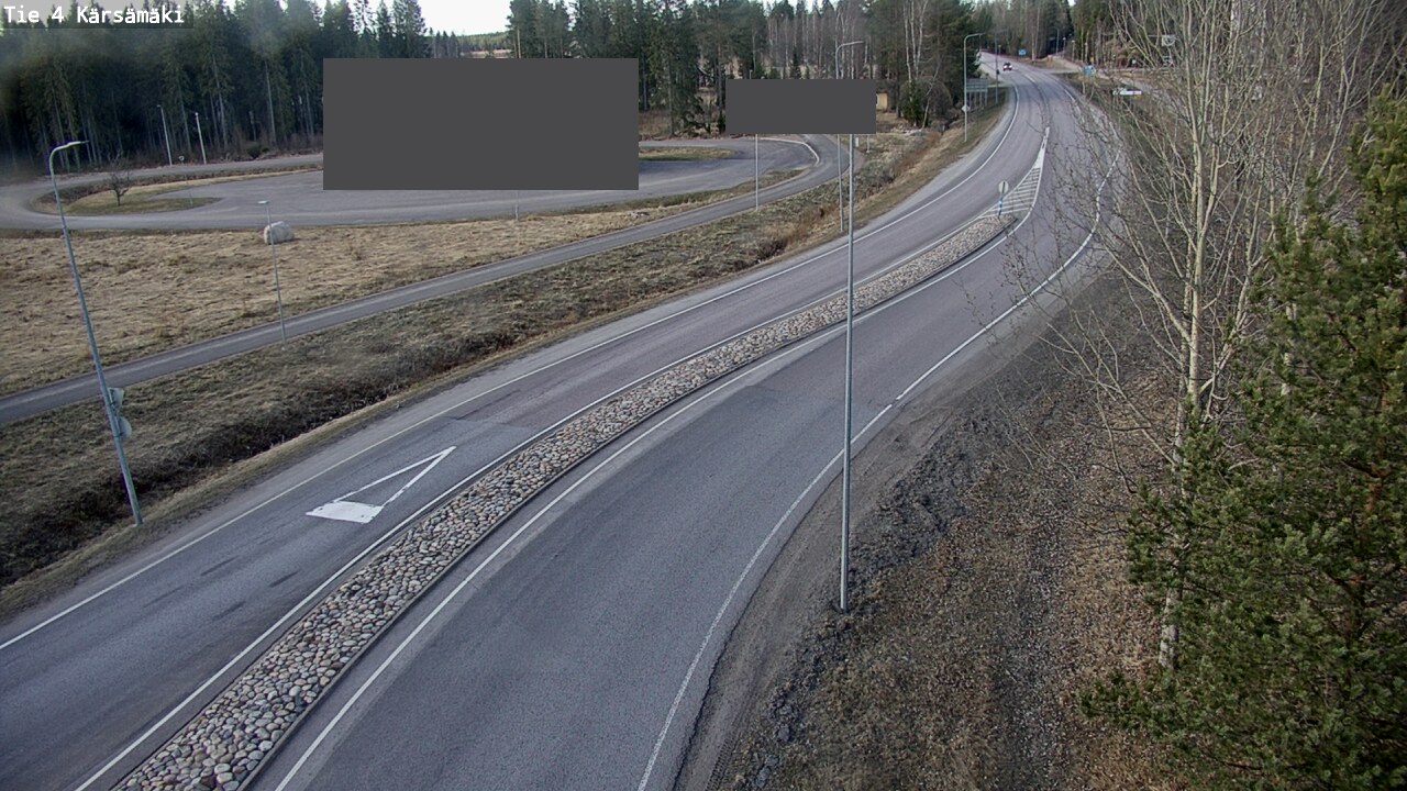 Weather Camera Image Road 4 Kärsämäki, Kärsämäki, Pohjois-Pohjanmaa