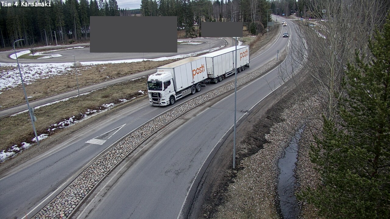 Weather Camera Image Road 4 Kärsämäki, Kärsämäki, Pohjois-Pohjanmaa