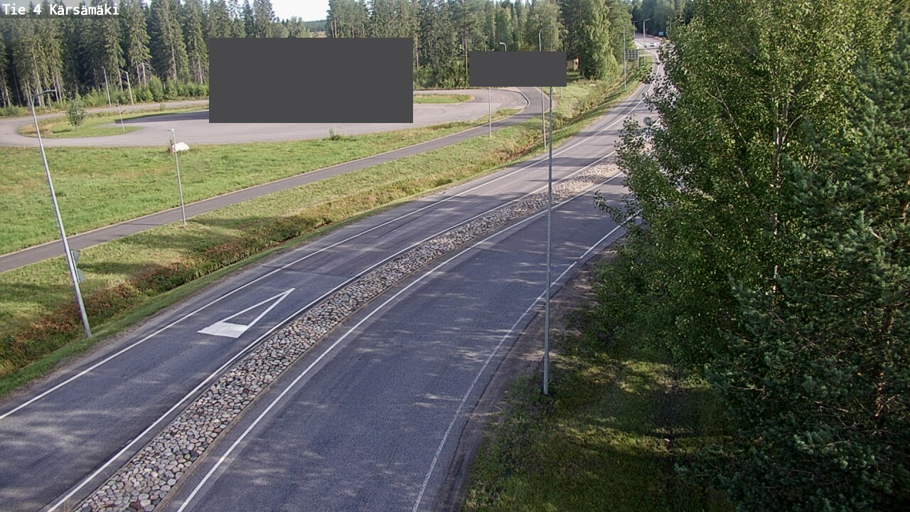 Weather Camera Image Road 4 Kärsämäki, Kärsämäki, Pohjois-Pohjanmaa