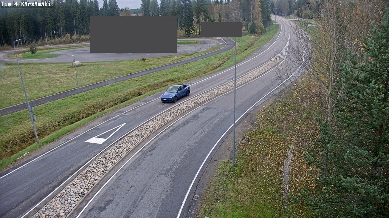 Weather Camera Image Väg 4 Kärsämäki, Kärsämäki, Pohjois-Pohjanmaa