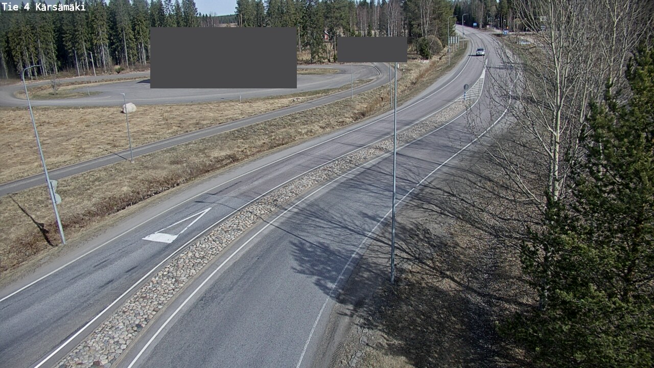 Weather Camera Image Road 4 Kärsämäki, Kärsämäki, Pohjois-Pohjanmaa