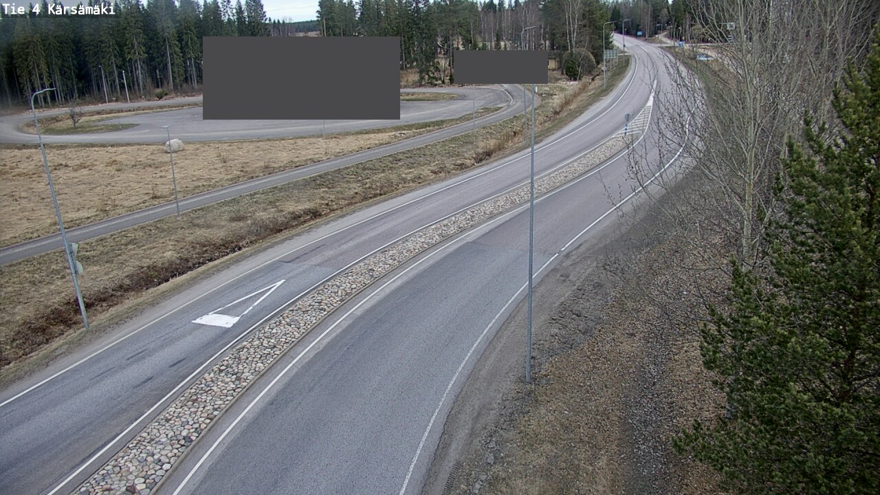 Weather Camera Image Väg 4 Kärsämäki, Kärsämäki, Pohjois-Pohjanmaa