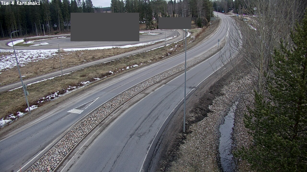 Weather Camera Image Road 4 Kärsämäki, Kärsämäki, Pohjois-Pohjanmaa